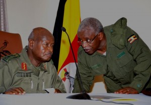 Mbabazi ne Museveni basoose mu Buganda